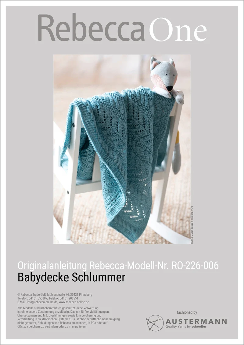 Anleitung: Babydecke Schlummer