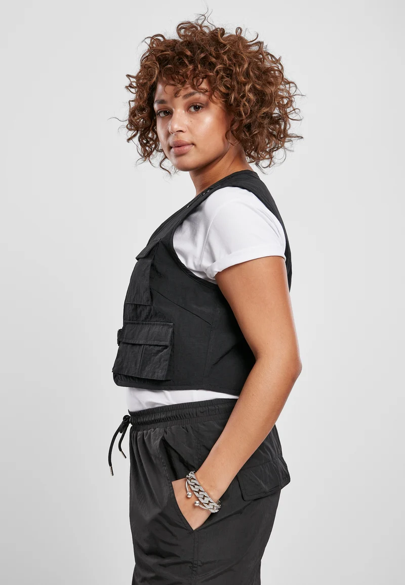 UC Short Tactical Vest BLACK S