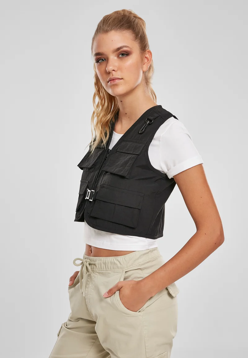 UC Short Tactical Vest BLACK S