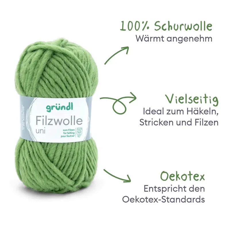 Filzset Kinder-Hausschuhe Frosch