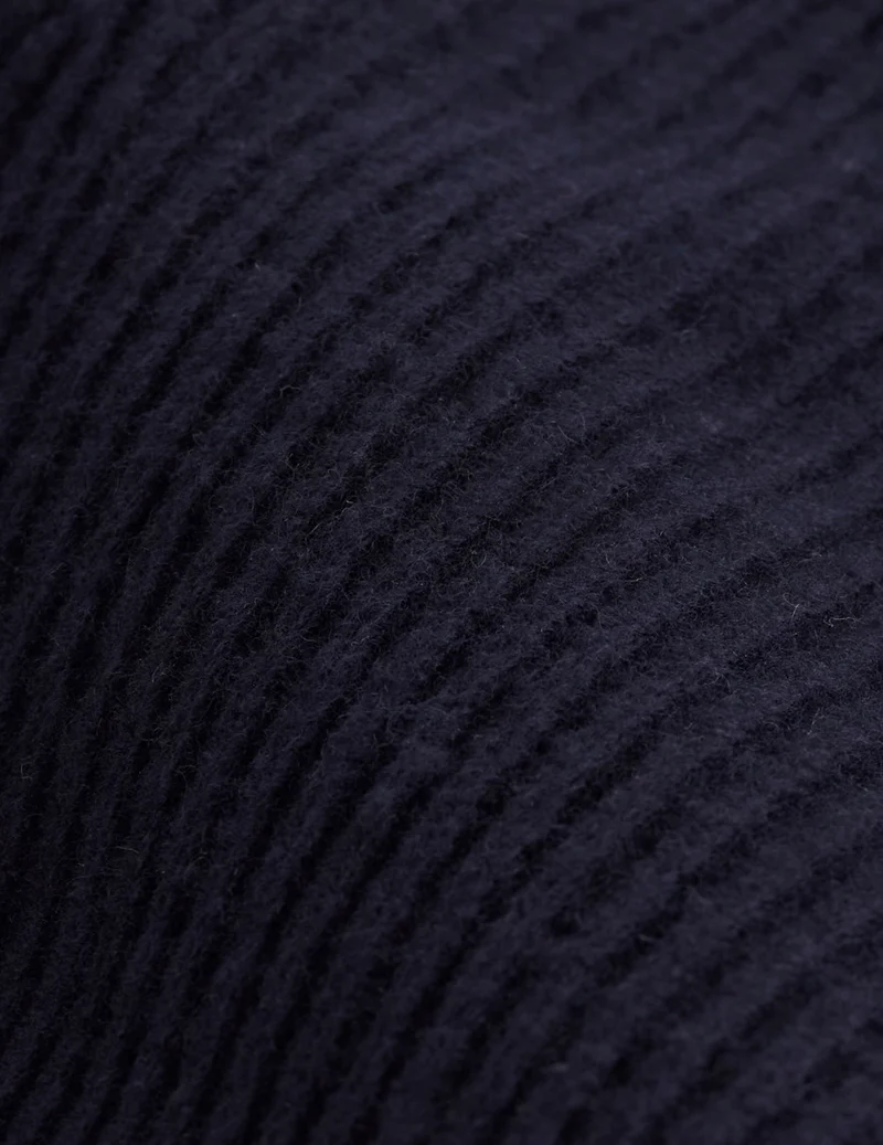 Pull Marino en laine mérinos marine