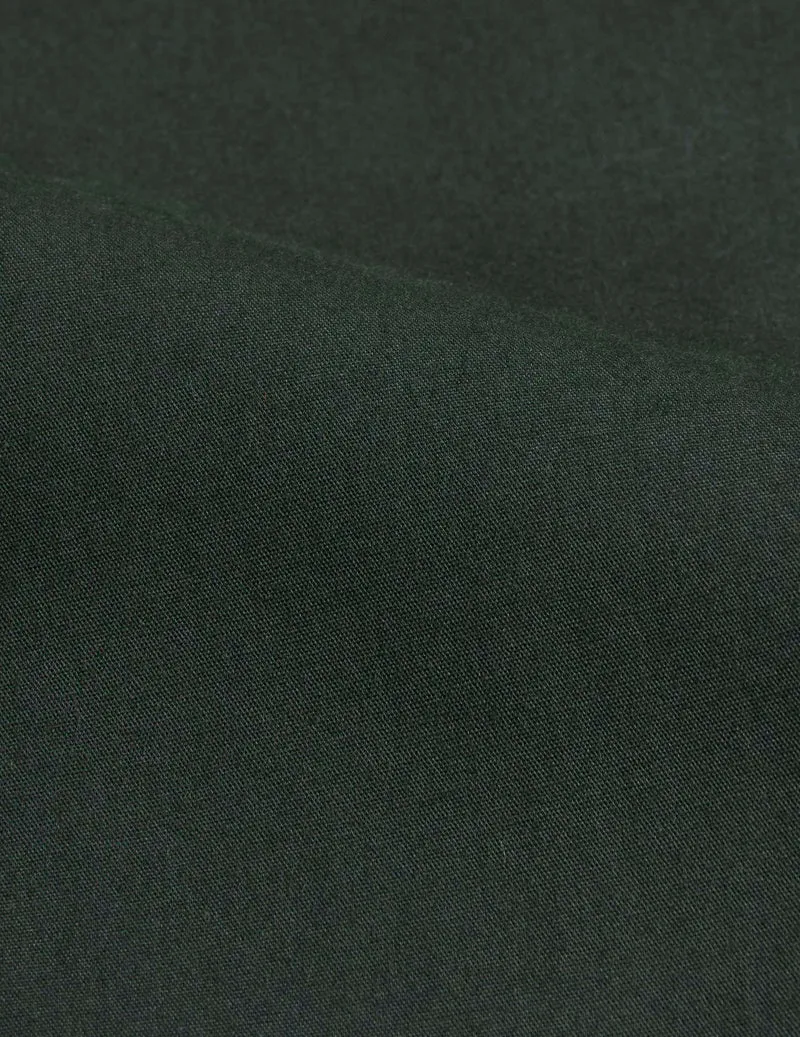 Chemise Ivano en laine vierge kaki