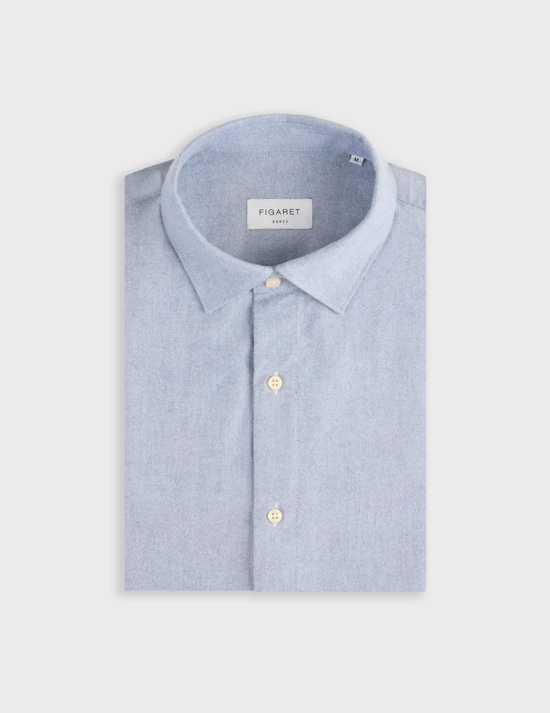 Chemise Auguste bleu marine