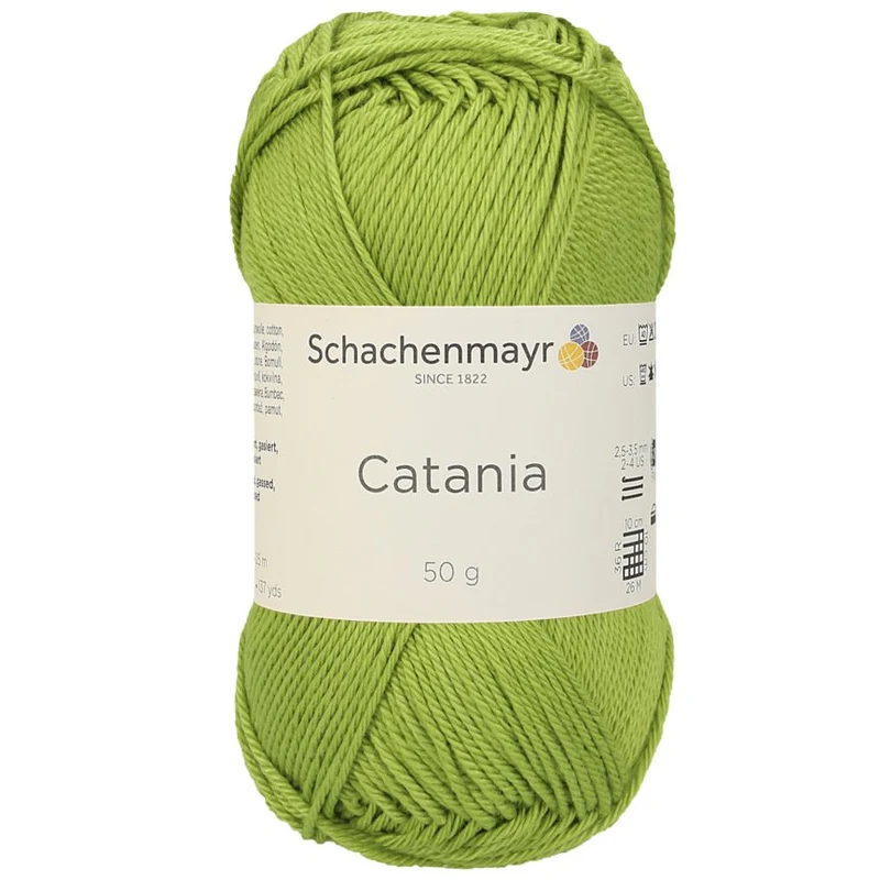 Catania | Baumwolle | 125m/50g | Farbe 205 - Apfel