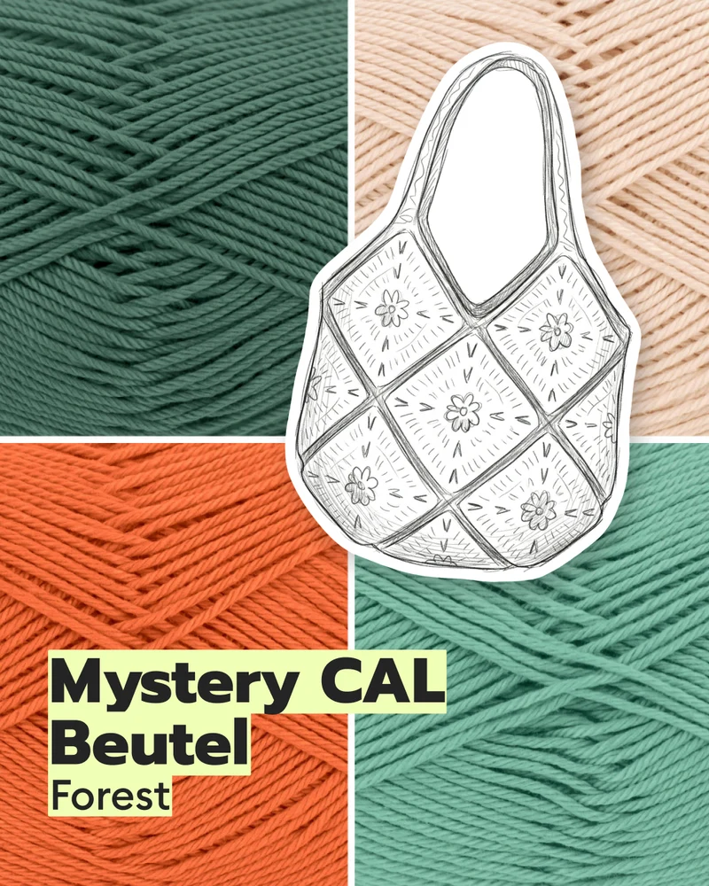 Häkelset Beutel Mystery Crochet Along