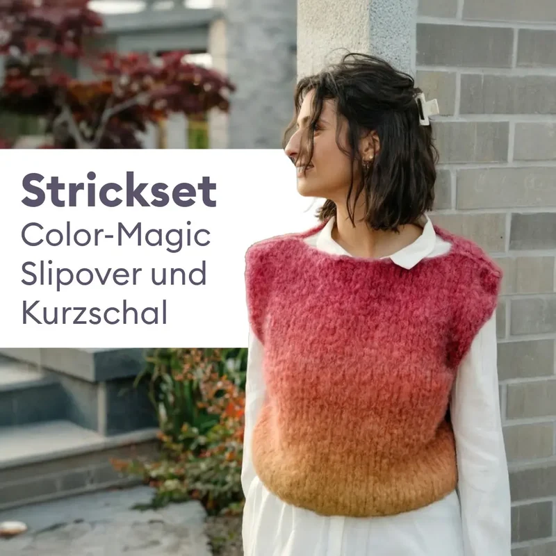 Strickset Colour-Magic Pullunder