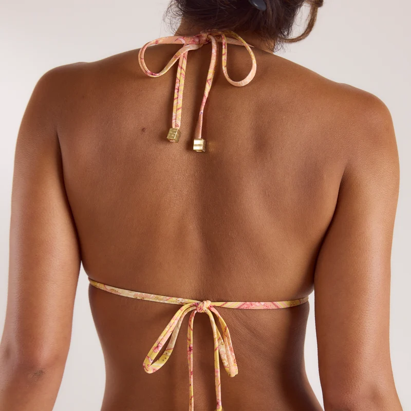 Celestial Triangle Bikini-Oberteil - Himmelsmuster