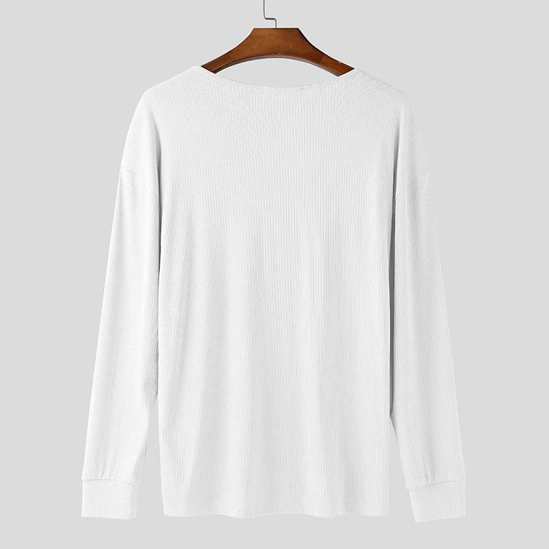 Herren Pullover Sweatshirt Leichter Pulli Sweater Langarm Shirt Strickpullover