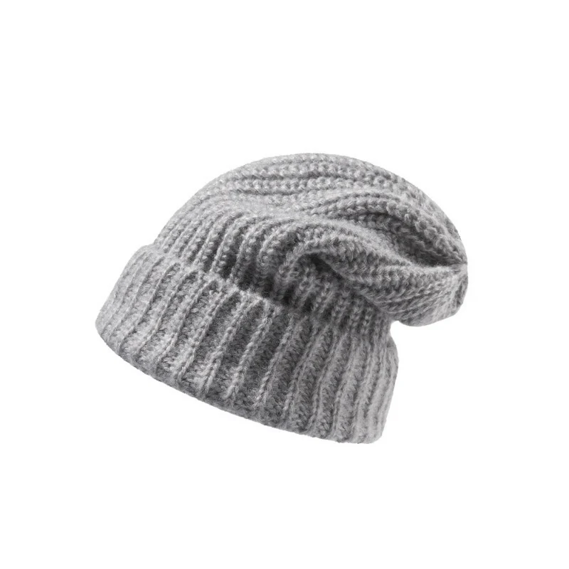 Damen Wolle Mütze Wintermütze Strickmütze Kappe Bommelmütze Pudelmütze Haube