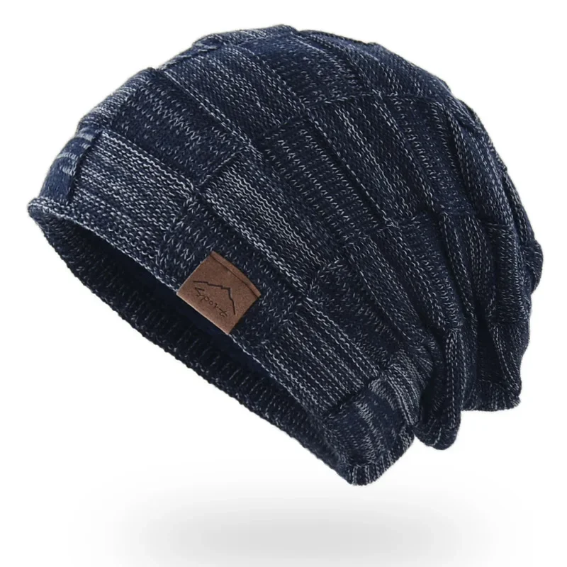 Damen Wolle Mütze Wintermütze Strickmütze Kappe Bommelmütze Pudelmütze Haube