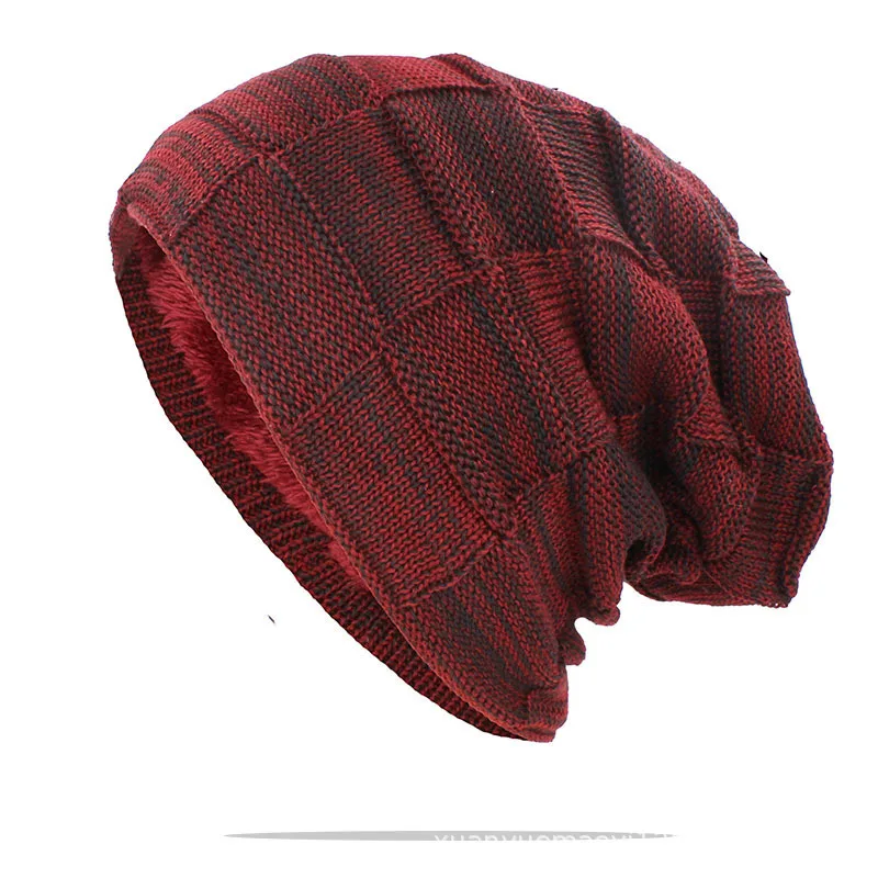 Damen Wolle Mütze Wintermütze Strickmütze Kappe Bommelmütze Pudelmütze Haube