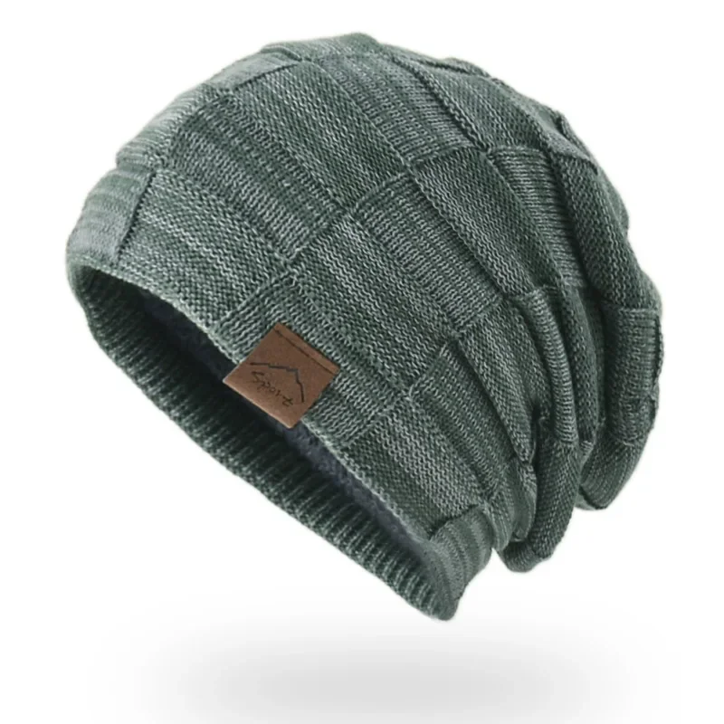 Damen Wolle Mütze Wintermütze Strickmütze Kappe Bommelmütze Pudelmütze Haube