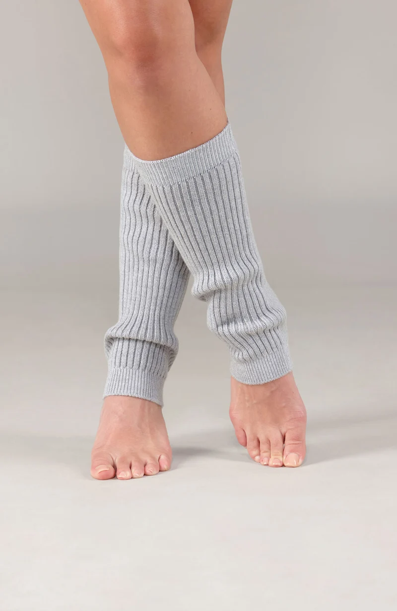 Gerippter Beinwärmer aus Merino Activewear für Damen