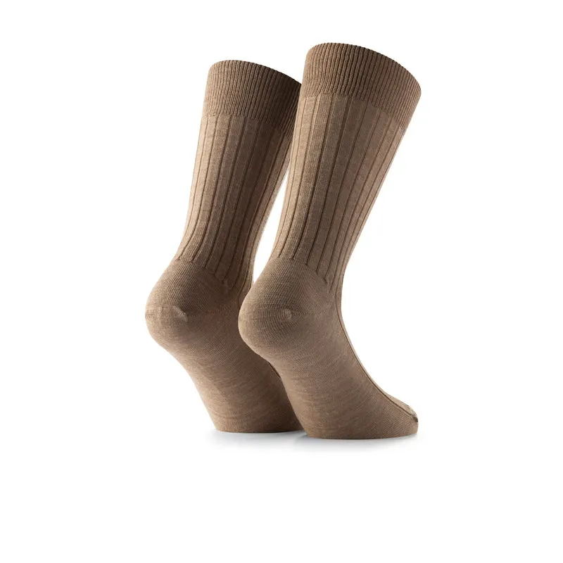 Merino Wollsocken / Cappuccino