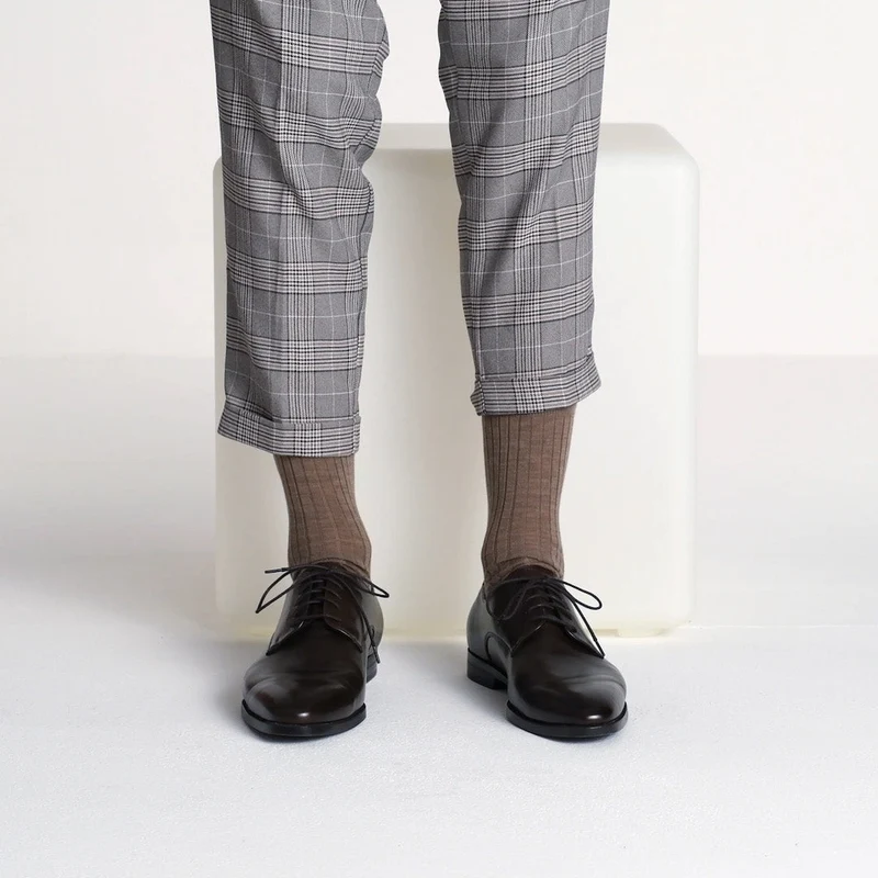 Merino Wollsocken / Cappuccino