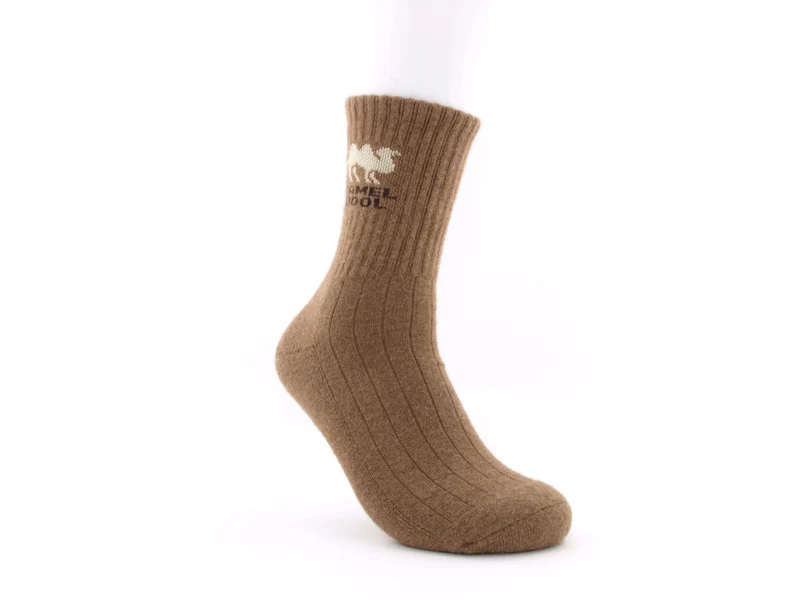 1 Paar Wollsocken Kamelwolle