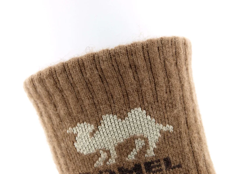 1 Paar Wollsocken Kamelwolle