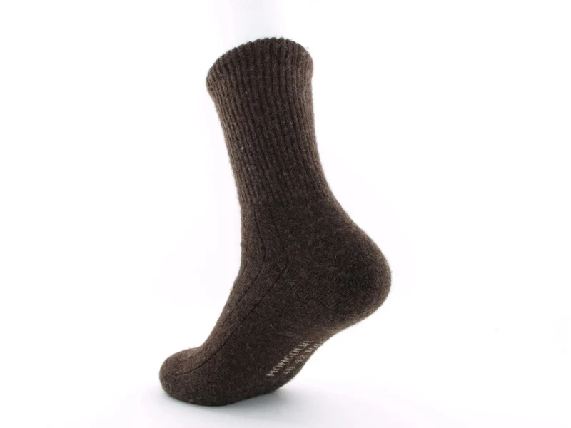 1 Paar mongolische Wollsocken 93 % Schafwolle