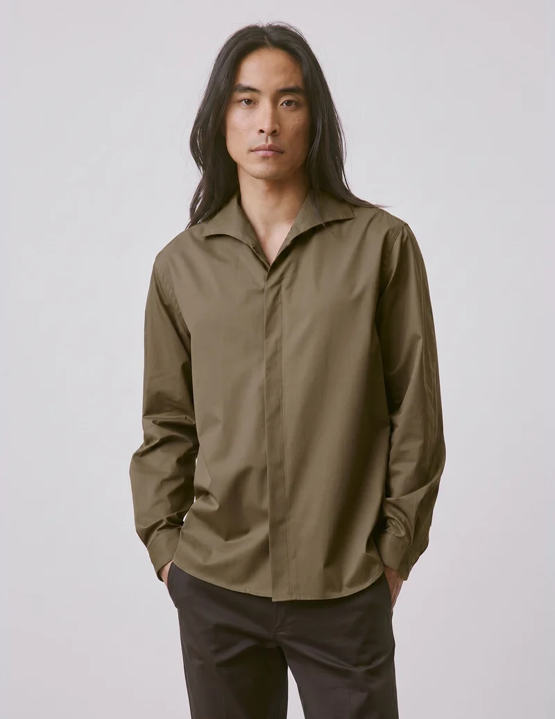 Chemise Pio taupe