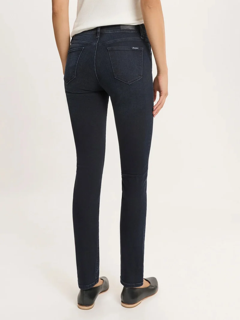 CROSS JEANS - ANYA Jeans, Slim Fit, High-Waist, Blue Black