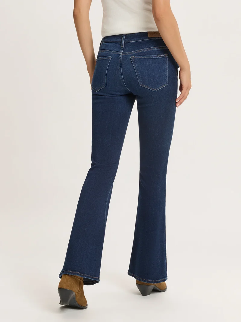 CROSS JEANS - FAYE, Bootcut, High-Waist, Deep Blue