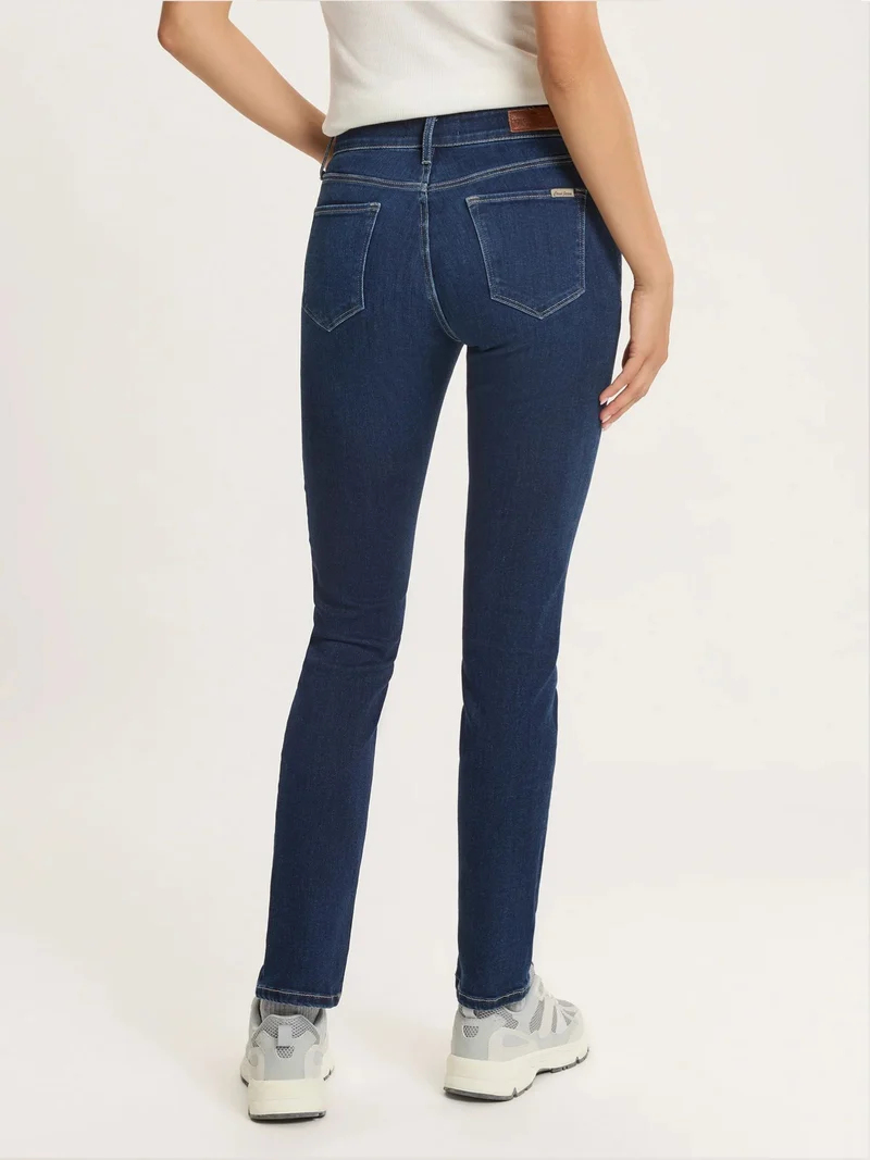 CROSS JEANS - ANYA Jeans, Slim Fit, High-Waist, Deep Blue