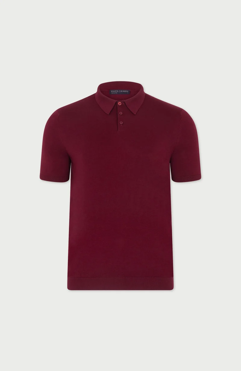 Kurzärmliges Herren-Poloshirt aus 100 % ultrafeiner Baumwolle