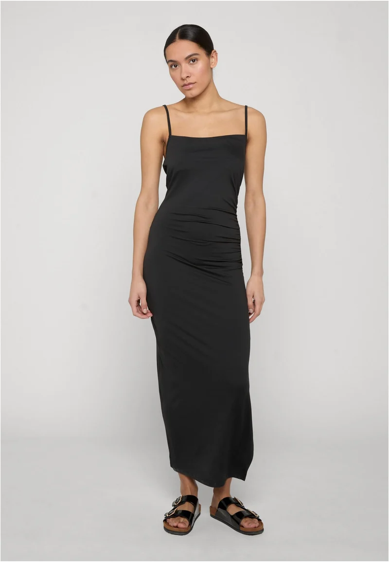 UC Long Spaghetti Jersey Dress