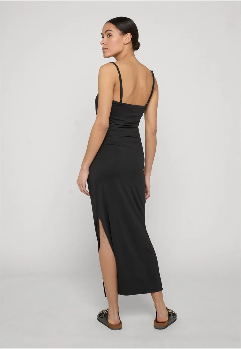 UC Long Spaghetti Jersey Dress