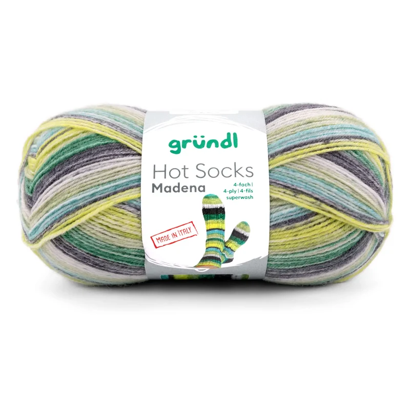 Strickset 7 x Hot Socks Madena