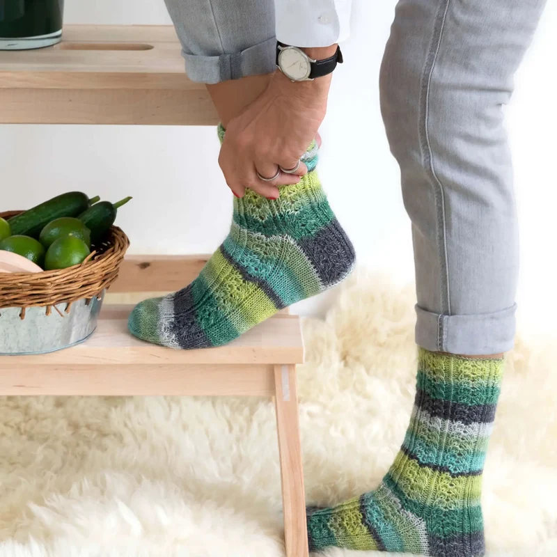 Strickset 7 x Hot Socks Madena