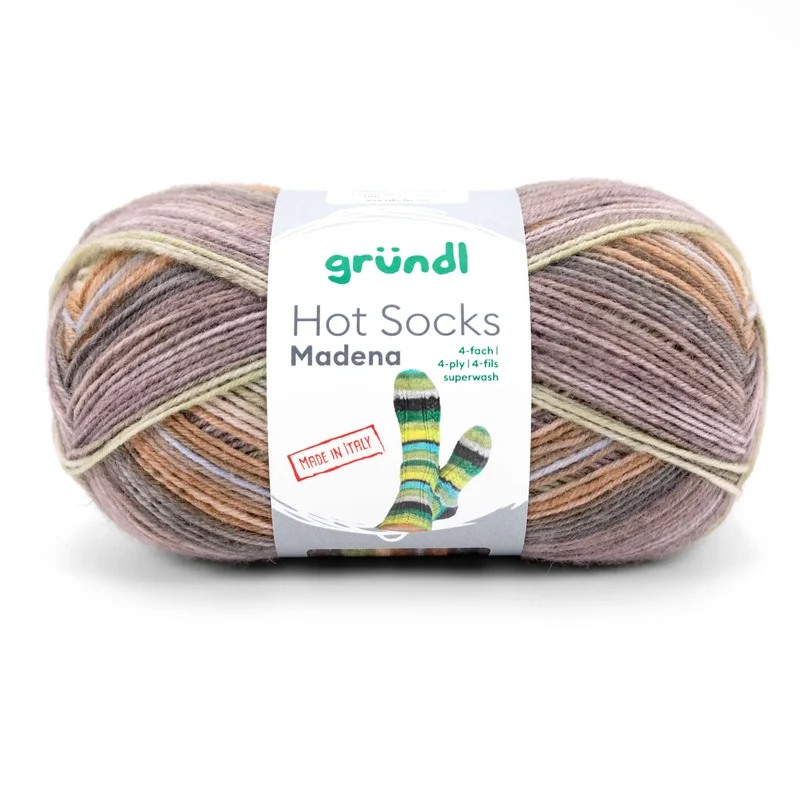 Strickset 7 x Hot Socks Madena