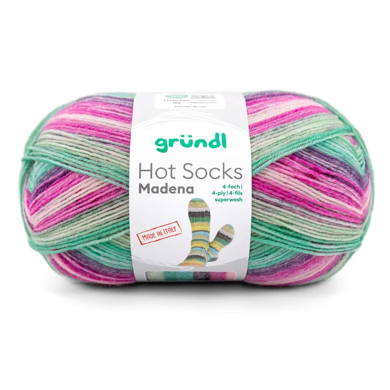 Strickset 7 x Hot Socks Madena