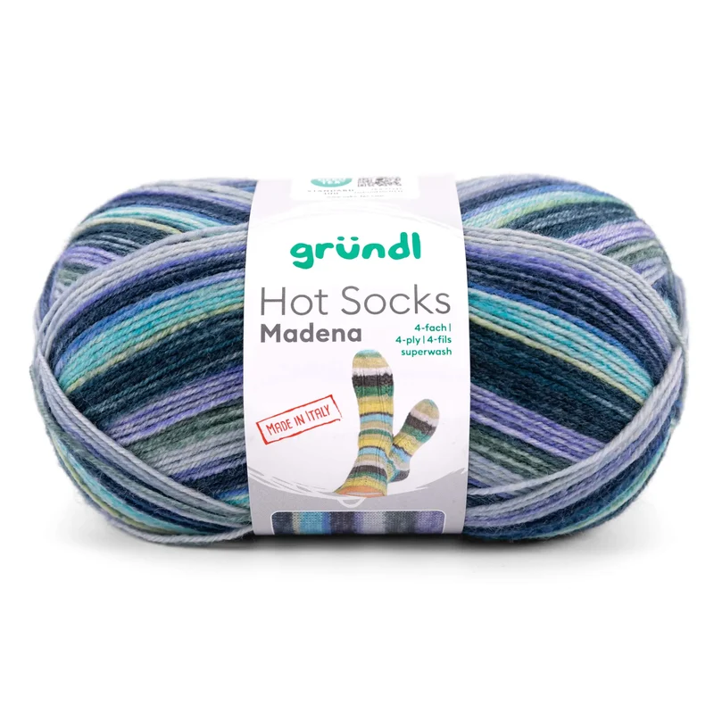 Strickset 7 x Hot Socks Madena