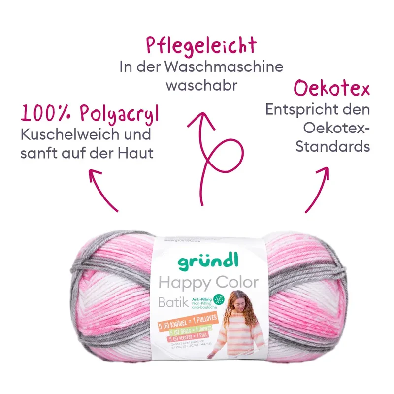 Strickset XXL-Schal Brioche
