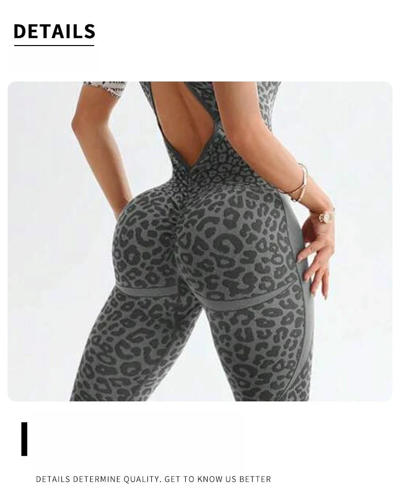 Damen Overall Bodycon Jumpsuit Streetwear Fitness-Strampler Leggins Yoga Hose