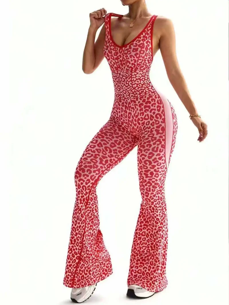 Damen Overall Bodycon Jumpsuit Streetwear Fitness-Strampler Leggins Yoga Hose