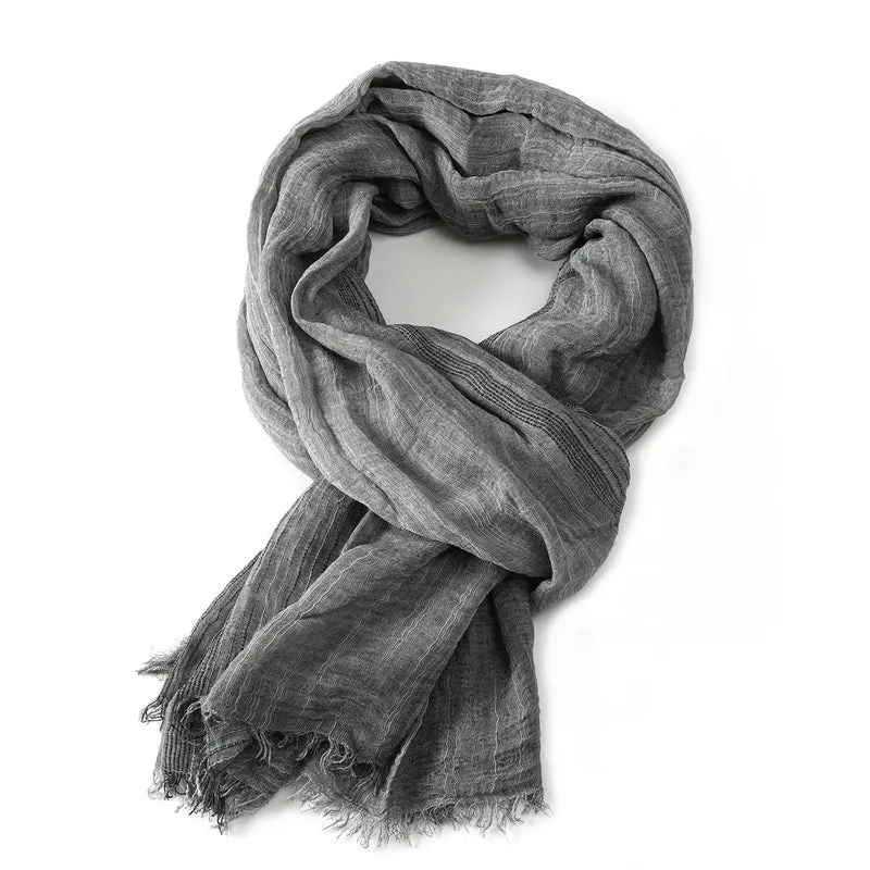 Herren Schal Herbstschal Stola Schlauchschal Halstuch Wollschal Strickschal Loop