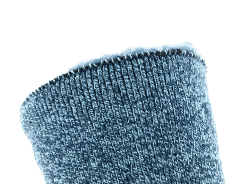 1 Paar Mega Thermosocken blau meliert