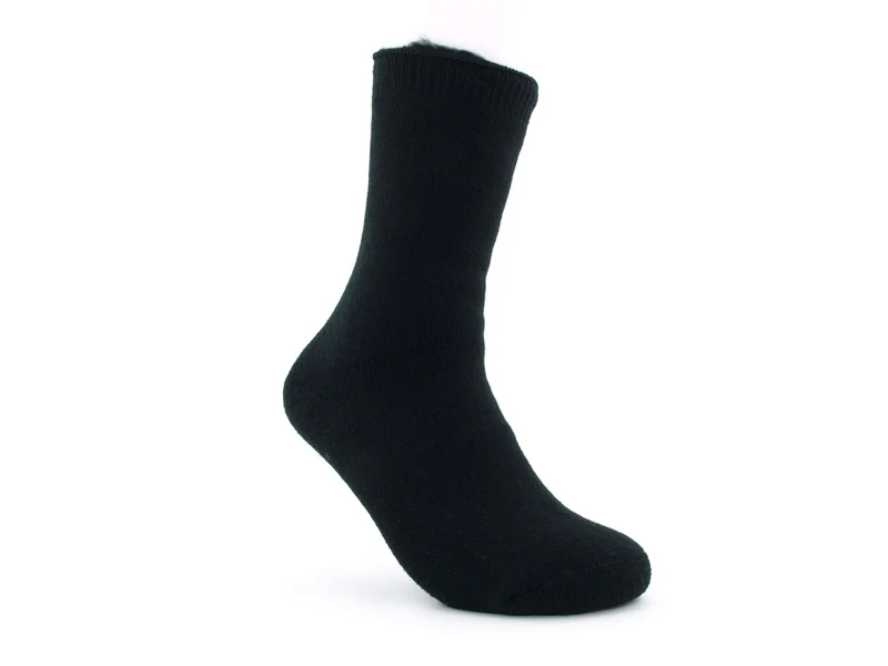 1 Paar Mega Thermosocken schwarz