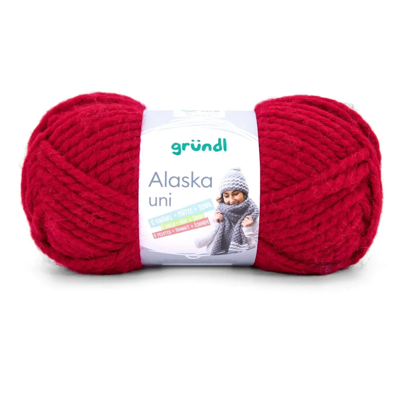Strickset Mütze, Loop und Fäustlinge
