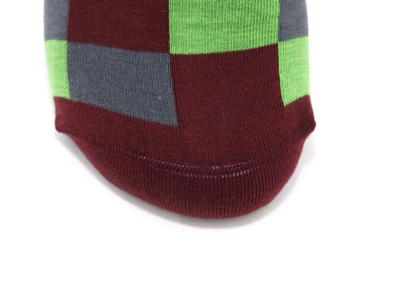 3 Paar bunte Herrensocken Quadrate