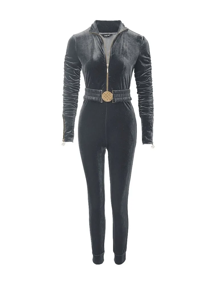Damen Fashion Hose Latzhose Schlaghose Flare Trägerhose Samt Overalls Jumpsuits