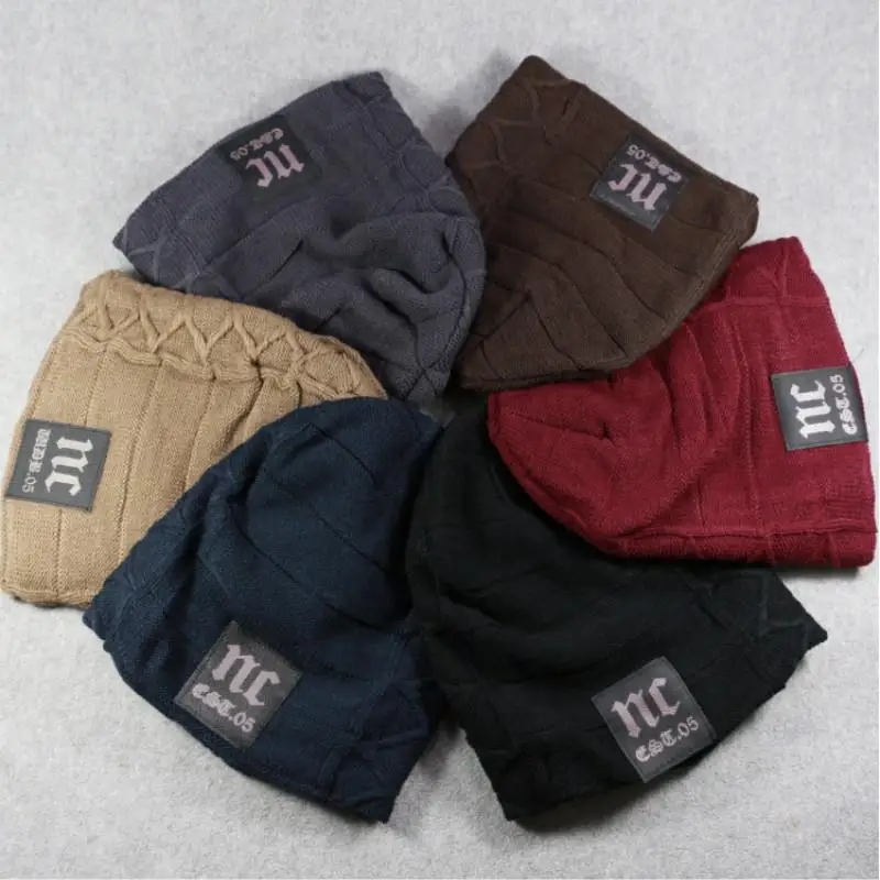 Warme Herren Damen Wintermütze Woll Mütze Fashion Strickmütze Kappe Hut Unisex