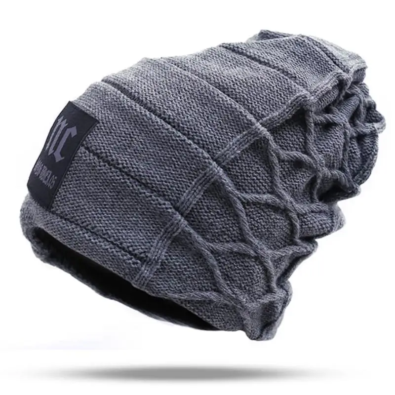 Warme Herren Damen Wintermütze Woll Mütze Fashion Strickmütze Kappe Hut Unisex