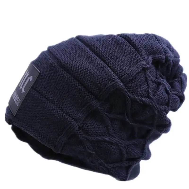 Warme Herren Damen Wintermütze Woll Mütze Fashion Strickmütze Kappe Hut Unisex