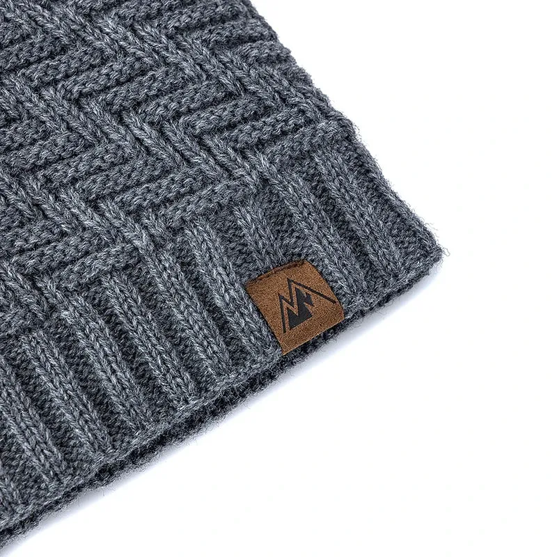 Warme Herren Damen Wintermütze Woll Mütze Fashion Strickmütze Kappe Hut Unisex