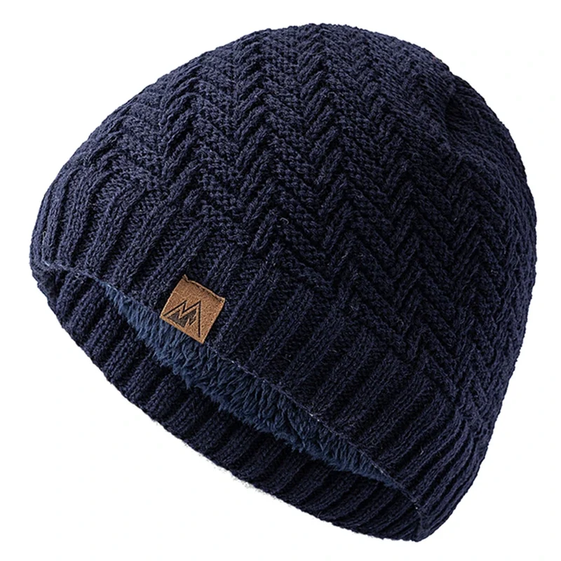 Warme Herren Damen Wintermütze Woll Mütze Fashion Strickmütze Kappe Hut Unisex