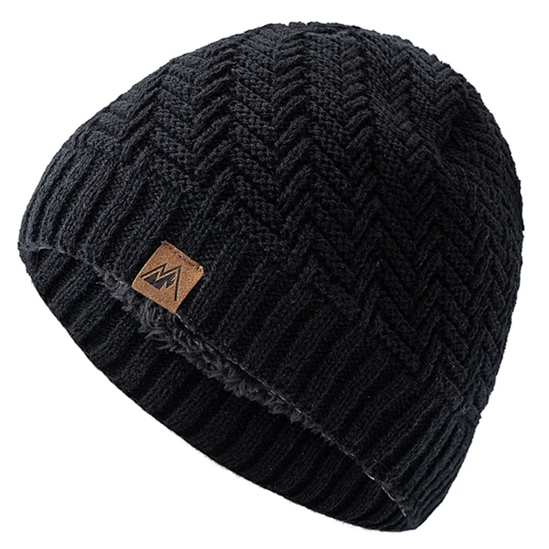 Warme Herren Damen Wintermütze Woll Mütze Fashion Strickmütze Kappe Hut Unisex