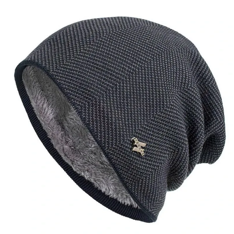 Warme Herren Damen Wintermütze Woll Mütze Fashion Strickmütze Kappe Hut Unisex